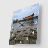 クイーンズリフ夢の時計 スクエア壁時計 (傾斜)