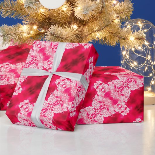 クイーンズレースをしている ラッピングペーパー (クリスマス)