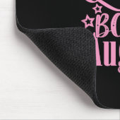 クイーンズ生まれはバースデーパ威厳があるーティーのプレゼント マウスパッド (コーナー)