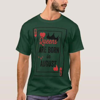 クイーンズ生まれは誕生日で威厳があるデートの女の子Wome Tシャツ