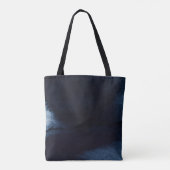 クイーンズ生まれは7月の金ゴールドタイポグラフィ誕生日 トートバッグ (裏面)