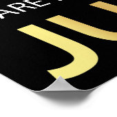 クイーンズ生まれは7月1日だ ポスター (角)