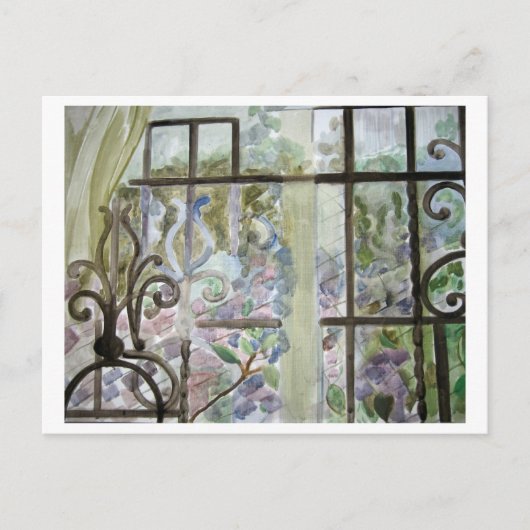 クイーンズ・ウィンドウ ポストカード (正面)