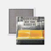 クイーンズ・ニューヨークが私の写真をアップ マグネット (正面/裏面)