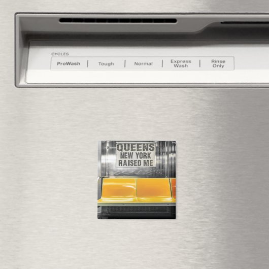 クイーンズ・ニューヨークが私の写真をアップ マグネット (インサイチュ (食洗機))