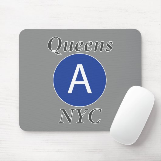 クイーンズNYC Aトレイン マウスパッド (マウス)