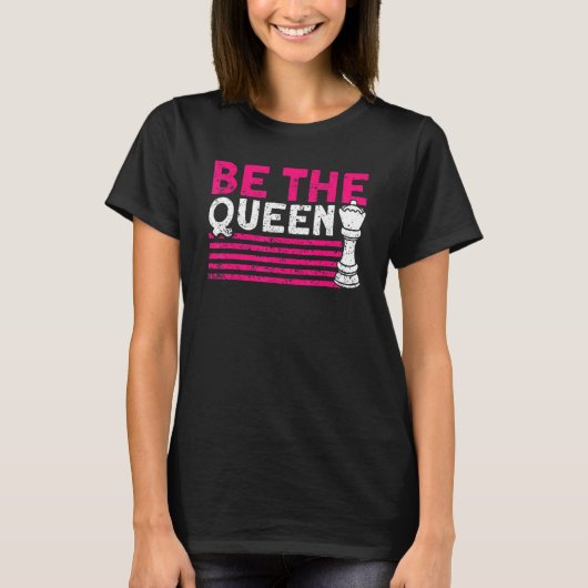 クイーンチェスの選手である Tシャツ (正面)