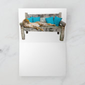 クイーンチータカ空白のード サンキューカード (内部)