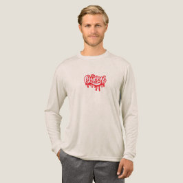 クイーンデザイン - エレガントなロイヤルクラウンのタイポグラフィ トライブレンドＴシャツ
