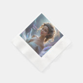 クイーンデー 縁ありカクテルナプキン (角)