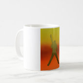 クイーントリビュートのフレディ・マーキュリー コーヒーマグカップ (正面左)