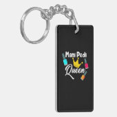 クイーンネイルアーティスト キーホルダー (正面左)