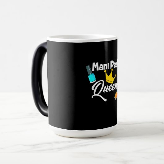 クイーンネイルアーティスト モーフィングマグカップ (正面左)
