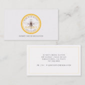 クイーンハニービービジネスカード 名刺 (正面/裏面)