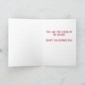 クイーンハート名前をカスタムする遊ズカードバレンタイン シーズンカード (内部)