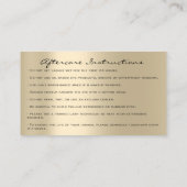 クイーンバラ2 名刺 (裏面)