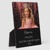 クイーンパージェ>コンテストプレート フォトプラーク (側面)
