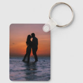 クイーンパーソナライズされた・オブ・ハート キーホルダー (裏面)