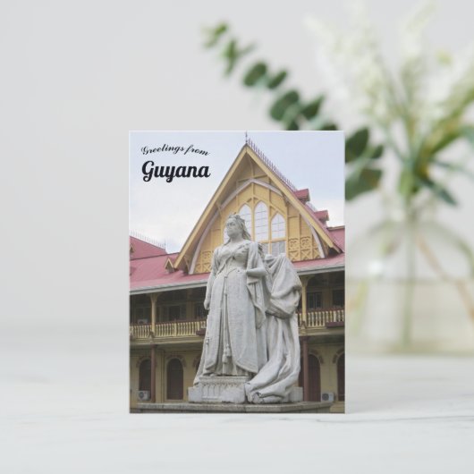 クイーンビクトリアハイコートジョージタウンガイアナ ポストカード (スタンド正面)