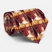 クイーンビクトリアビクトリアンヴィンテージタイ ネクタイ (ロール)