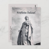 クイーンビクトリアベルファストシティホール北アイルランド ポストカード (正面/裏面)