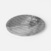 クイーンビクトリア引用文 ペーパープレート (アングル)