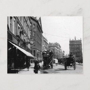 クイーンビクトリア通り、ロンドン、c.1891 ポストカード