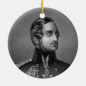 クイーンビクトリア&プリンスアルバートサークルオーナメント セラミックオーナメント (裏面)