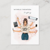 クイーンビジネスカードの作成 名刺 (正面)