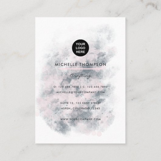 クイーンビジネスカードの作成 名刺 (裏面)