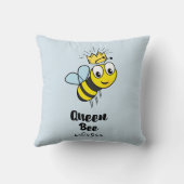 クイーンビーかわいいのまわりにと王冠 クッション (裏面)