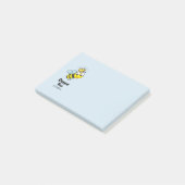 クイーンビーかわいいのまわりにと王冠 ポストイット (アングル)