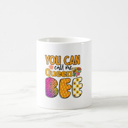 クイーンビーと呼んでくれ コーヒーマグカップ (中央)