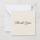 クイーンビーアピールファームハニープロダクツありがとう ノートカード (裏面)