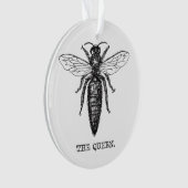 クイーンビーイラストレーションクラシックスケッチ オーナメント (正面)