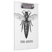 クイーンビーイラストレーションクラシックスケッチ クリップボード (右)