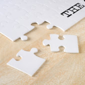 クイーンビーイラストレーションクラシックスケッチ ジグソーパズル (側面)