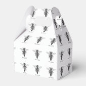 クイーンビーイラストレーションクラシックスケッチ フェイバーボックス (裏面サイド)