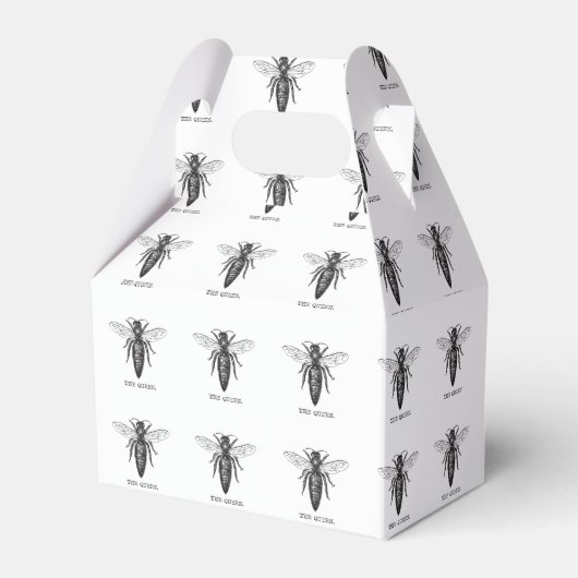 クイーンビーイラストレーションクラシックスケッチ フェイバーボックス (正面サイド)