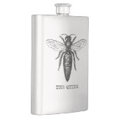 クイーンビーイラストレーションクラシックスケッチ フラスク (右)