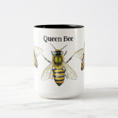 クイーンビーイラストレーションハネビー ツートーンマグカップ (中央)