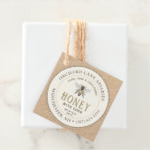 クイーンビーインクラフトハニカムジャガーネックラベル フェイバータグ (インサイチュ)