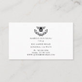 クイーンビーエレガント名刺 名刺 (裏面)