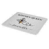 クイーンビーキッチン調理師名 カッティングボード (角)