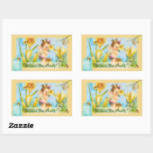 クイーンビーキャニングラベル 長方形シール (シート)