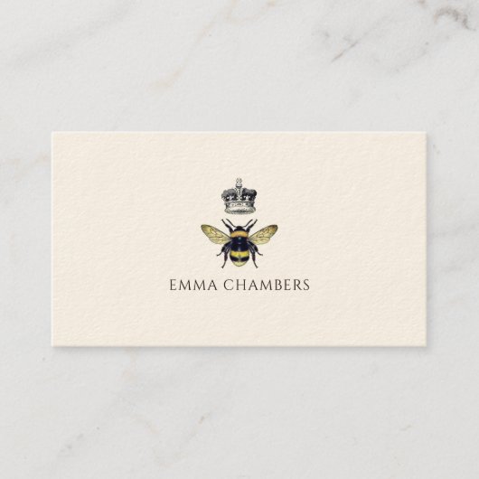 クイーンビークラウンコールカード コーリングカード (正面)