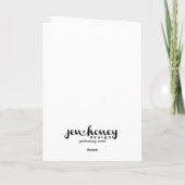 クイーンビーグリーティングカード カード (裏面)