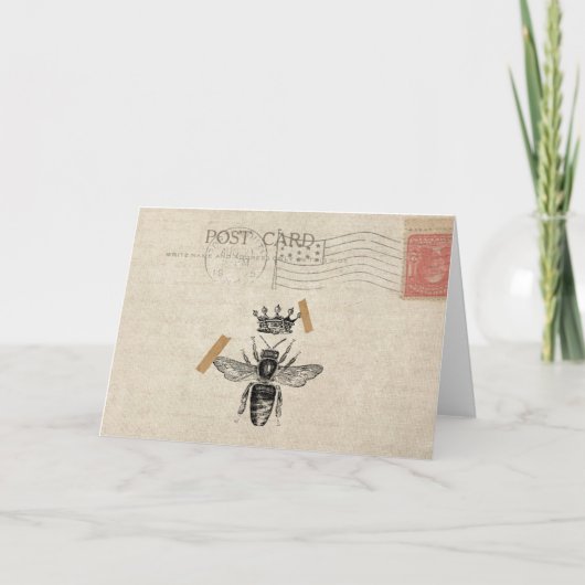 クイーンビーグリーティングカード カード (正面)