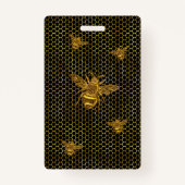 クイーンビーコーンホールトーナメント資金調達者チャンピオン バッジ (裏面)