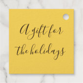 クイーンビーゴールドフォイルアフィールビジネスホリデー フェイバータグ (裏面)